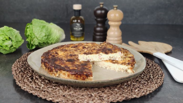 Quiche lorraine sans pâte