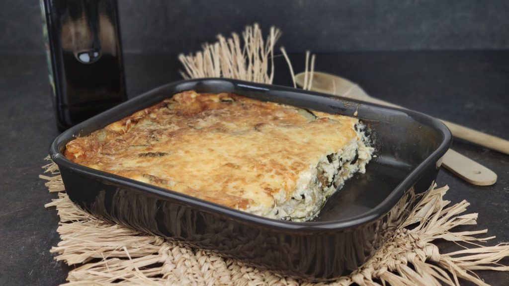 Gratin de courgettes à la mascarpone