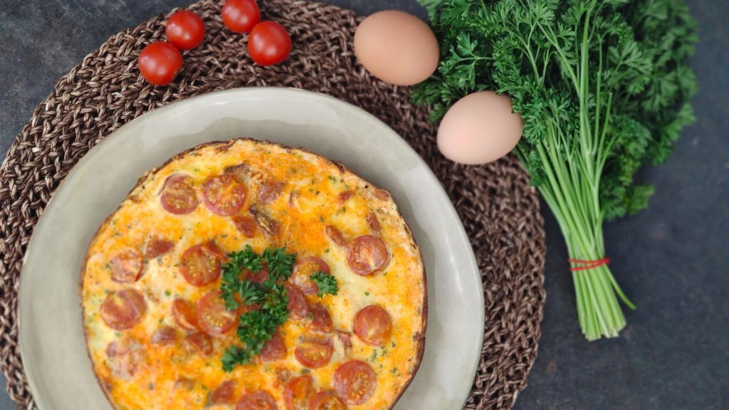 Omelette au chorizo