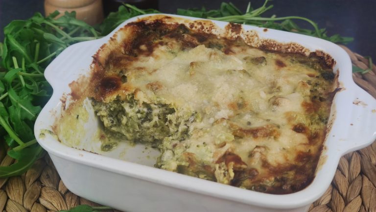 Gratin de brocolis au gorgonzola